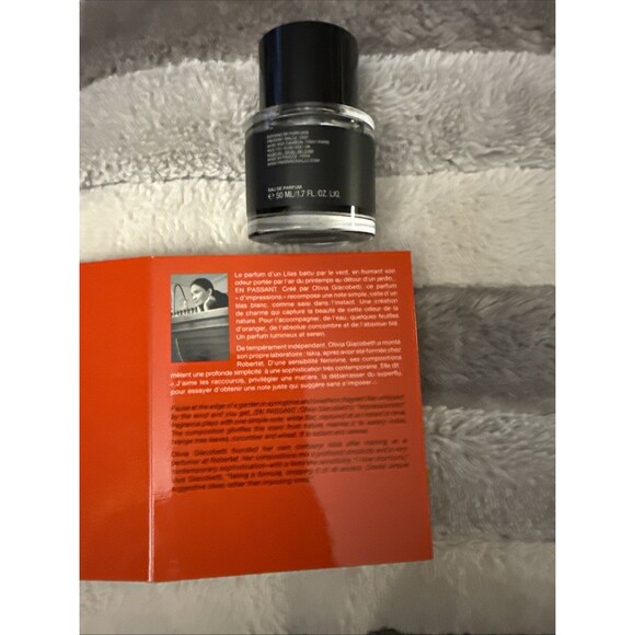 Frederic Malle EN PASSANT by Olivia Giacobetti - 1.7 fl.oz./50ml - No Box - Picture 2 of 4
